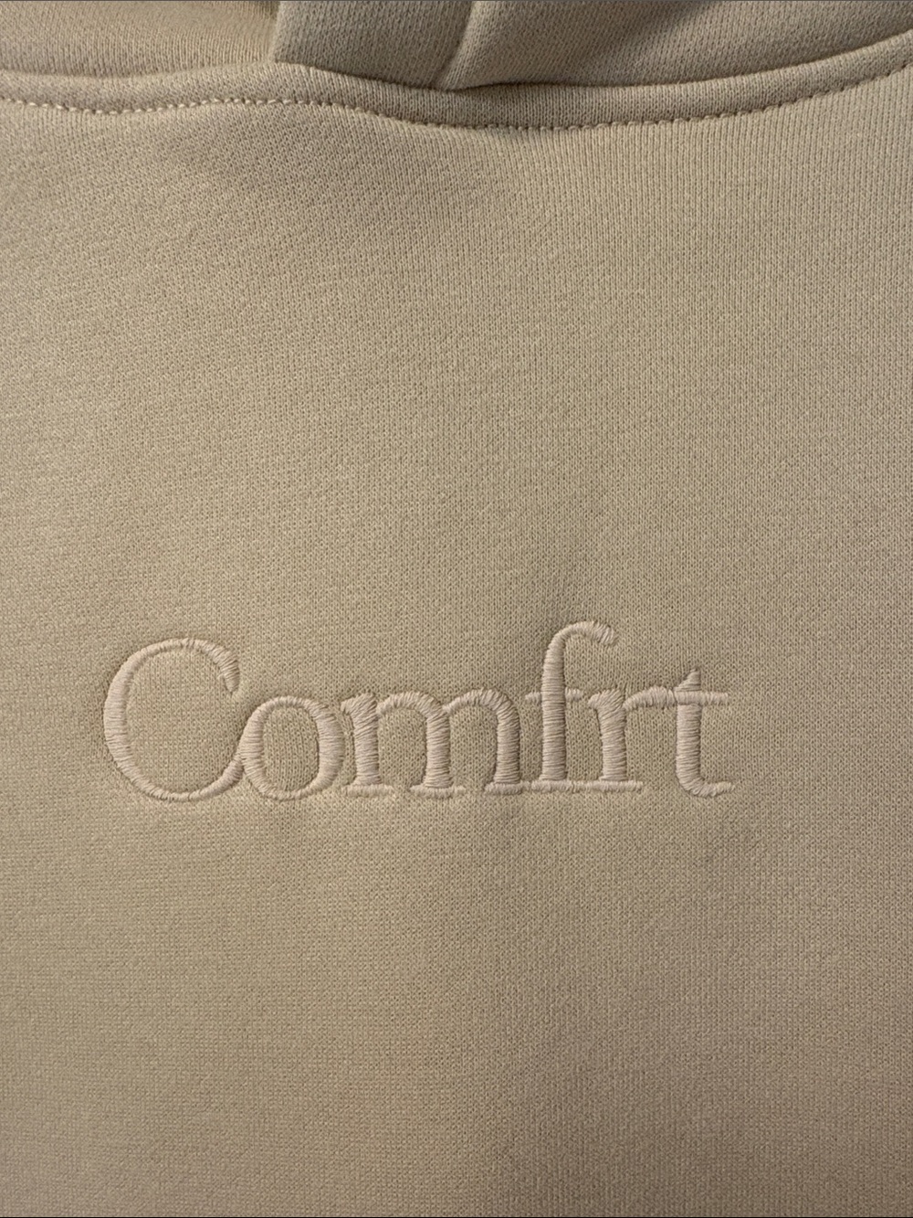 Comfrt Minimalist Set ~ Hoodie and Joggers Size Medium ~ Bone ~ NWT - Picture 2 of 16